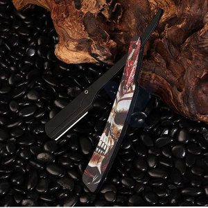 Professional Barber Straight Edge Razors High Quality Stainless Steel Razors Barber Sharp Blade Shaving <b>Knifes</b> for Men's - Product Image 2