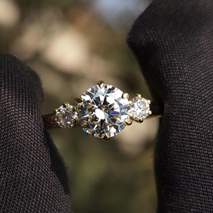 Elegante Anillo de Compromiso con Diamante Cultivado en Laboratorio de 1.50 Quilates, Certificado por IGI, Oro de 14K, Joyería Fina para Propuesta de Matrimonio - Product Image 6