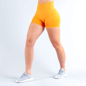 Nuevos pantalones cortos de verano para mujer, pantalones cortos informales, pantalones cortos deportivos para niñas, pantalones cortos de cintura elástica de Color sólido para mujer - Product Image 5