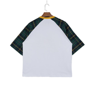 เสื้อยืดโอเวอร์ไซส์ 300 กรัม ผ้าคอตตอน 100% สไตล์วินเทจ ทรงครอป สำหรับผู้ชาย สตรีทแวร์ ปักลาย апплика ทรงบ็อกซี่ ไซส์ 220 - Product Image 2