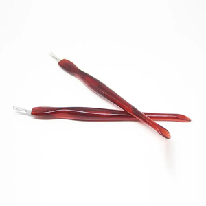 Premium Stainless Steel Reusable Manicure <b>Nail</b> Pusher Dual-Ended Double-Use Professional Results at Your Fingertips - Product Image 3