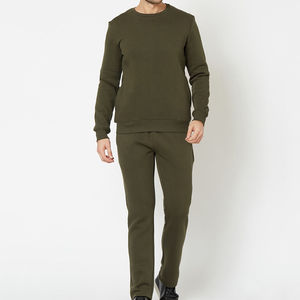 OEM Men's Athleisure Matching <b>Set</b> Cotton Fleece <b>Jogger</b> Collection Fast Delivery Factory Direct - Product Image 4