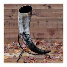 Corne de buffle indienne polie artisanale, style Viking, corne à boire de type animal par faizacraft - Product Image 2