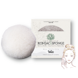 Esponja de limpieza Facial Konjac hecha en Japón de alta calidad, esponjas de baño cosméticas, venta al por mayor - Product Image 1