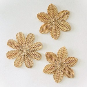 Rattan wall accessory cheapest cost children party decoration woven ornament crafted by hand - Product Image 4