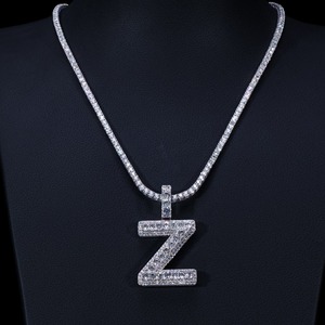 <b>Top</b> Selling Moissanite Diamond Pendant with Gold Plated Finish for Rap Style Jewelry and Gift Use for Sale Available for Sale - Product Image 4