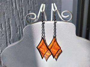 Boucles d'oreilles pendantes en résine florale faites à la main, design personnalisé, style islamique, bijoux de fête pour femmes, cadeau d'anniversaire, MN EXPORTS - Product Image 4