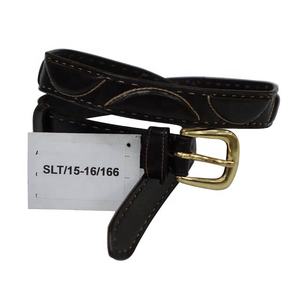 Elegant Genuine Leather Horse Riding <b>Belt</b> with Gold for Buckle Fancy Design. - Product Image 6