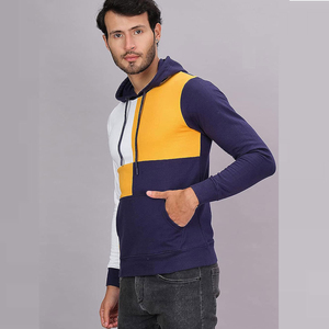 เสื้อฮู้ดดี้ผู้ชายทรงปกติสำหรับฤดูหนาว ผ้าฝ้ายฟลีซ กันลม ระบายอากาศดี มีสไตล์ จำหน่ายจำนวนมาก - Product Image 5