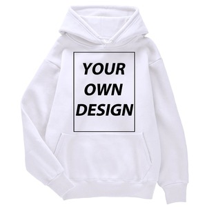 เสื้อสเวตเชิ้ตมีฮู้ดสีแดง ผ้าฟลีซ ทรงโอเวอร์ไซส์ สไตล์ลำลอง สีพื้น มีกระเป๋าหน้า ลายพิมพ์ สำหรับฤดูหนาว ผู้ชาย กันลม - Product Image 5
