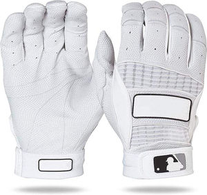 Premium Sheepskin Baseball Batting Gloves Anti-Slip Silicone Grip Batting Gear Professional Sports Gloves Custom <b>Logo</b> Bulk - Product Image 5