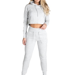 Conjuntos Deportivos de Felpa para Mujer con Capucha y Logotipo Personalizado al por Mayor, Sudadera con Capucha de Forro Polar, Diseño Personalizado para Entrenamiento al Aire Libre - Product Image 1