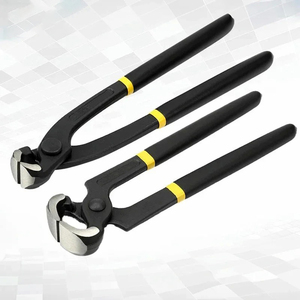 Non-slip Grips Tower Pincers Pliers Flat Mouth Cattle Horse Hoof Clippers Nippers Snips Nail <b>Puller</b> <b>Tool</b> - Product Image 1