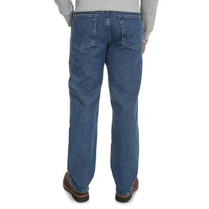 Pantalones Vaqueros de Mezclilla Azules Personalizados para Hombre, Corte Regular, para Uso Diario, Moda Urbana, Verano y Diseño Personalizado - Product Image 2