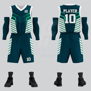 Uniforme de Baloncesto de Malla de Poliéster Transpirable con Bolsa de Equipo para Hombre - Calidad Premium para Deportes Activos - Product Image 2