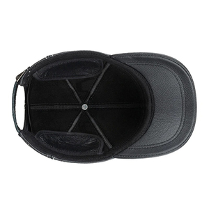 Classic Leather <b>Baseball</b> <b>Cap</b> Soft Touch Adjustable Fit Breathable Casual Outdoor Fashion Hat Premium Quality Factory Direct - Product Image 5