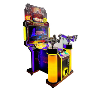 Máquina recreativa de tiro arcade Darkened Eye Gun, comercial, operada con monedas, para 2 jugadores, simulador de combate de video de lujo, gabinete de juego de disparos - Product Image 5