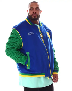 2027 Winter New Men's Sporty Casual Letterman <b>Jacket</b> Custom Logo Front Embroidery Customized Colors High Quality Fratres Sports - Product Image 2