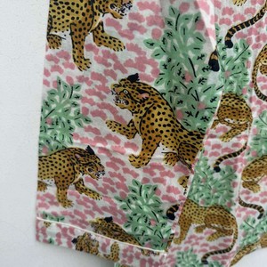 Conjunto de Pijama para Mujer con Estampado Animal, Cuello en V, 100% Algodón, Manga Larga, Suave, Largo, Informal, para Verano y Otoño, Lavable a Máquina - Product Image 2
