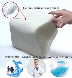 High Quality Adjustable Comfort Breathable Lumbar Support Universal Car Headrest <b>Neck</b> Pillow Set Seat <b>Cushions</b> Pillow - Product Image 5