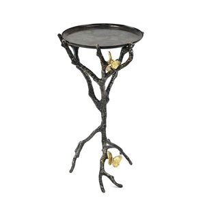<b>Black</b> Branch Design Wrought Iron Coffee <b>Table</b> Handmade Industrial Modern Living Room Furniture - Product Image 2