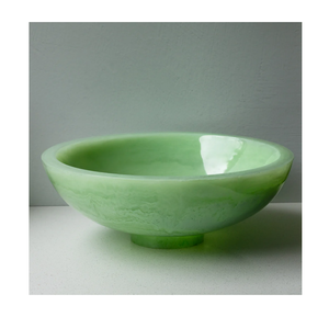 Juego de Fruteros de Resina Pulida Perla Blanca con Diseño Elegante y de Lujo, Ecológico y Duradero, Plato para Servir Ensaladas para Fiestas - Product Image 2