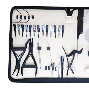 Kit de Herramientas Profesional para Extensiones de Cabello con Logotipo Personalizado, que Incluye Pinzas, Tijeras, Clips e Hilo para la Instalación de Extensiones en Salones de Belleza - Product Image 3