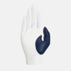 Gants de golf en cuir véritable de qualité supérieure, personnalisables avec logo, respirants, unisexes, pour l'extérieur, avec sangle de poignet réglable – Vente en gros OEM - Product Image 4