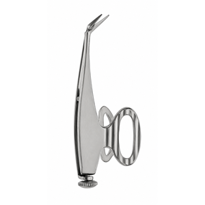 กรรไกรตัดกระจกตาแบบมืออาชีพคุณภาพสูง ยี่ห้อ Barraquer Iris Scissors สำหรับการผ่าตัดจุลศัลยกรรมตา ทำจากเหล็กกล้าไร้สนิม - Product Image 6
