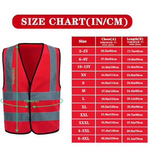 Chaleco de Seguridad Reflectante de Alta Visibilidad con Cremallera, Malla Fluorescente, Ropa de Trabajo de Secado Rápido, Impresión por Sublimación, Unisex - Product Image 5