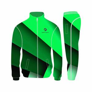 Ensemble de survêtements pour hommes en gros, 2 pièces avec fermeture éclair, ensemble sweat à capuche et pantalon de jogging, survêtements personnalisables avec logo pour hommes, idéal pour la gym et le fitness - Product Image 1