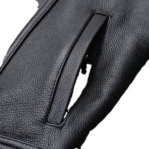 Customized Hot Selling Leather <b>Vest</b> Custom Design Durable Winter Leather <b>Vest</b> New Arrival Wholesale Price Leather <b>Vest</b> - Product Image 3