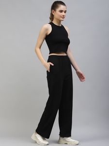 Ensemble décontracté 2 pièces en coton pour femme, style été 2026, haut sans manches et pantalon, tendance Europe et Amérique - Product Image 4