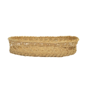 Bandejas de Servir Ovaladas Multiusos de Ratán – Decoración Artesanal Sostenible para el Hogar, Comedor y Hostelería - Product Image 1