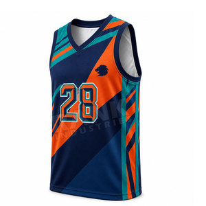 Camisetas de Baloncesto sin Mangas, del Mejor Fabricante, Nuevo Estilo, Camisetas de Baloncesto de Alta Calidad - Product Image 3