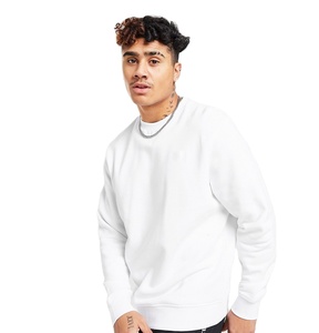 Alta calidad poliéster/algodón personalizado polar impermeable Sudadera con capucha hombres OEM liso teñido felpa cuello redondo alto relieve 3D impresión invierno - Product Image 2