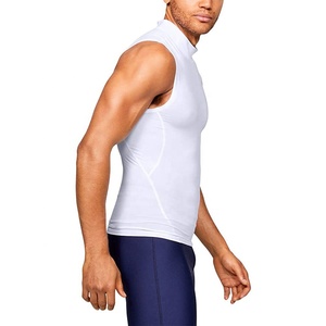 Good Manufacturer Compression <b>Sleeveless</b> <b>T</b> <b>Shirt</b> Fully Customized Hot sale Top Trend Anti Wrinkle Compression <b>Sleeveless</b> <b>shirt</b> - Product Image 3