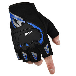 Gants de cyclisme unisexes sans doigts, antidérapants, absorbant les chocs, respirants - Product Image 6