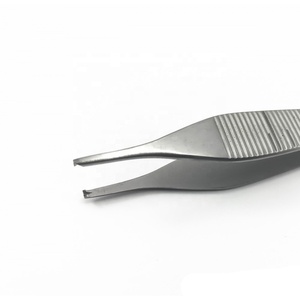 Pince de chirurgie plastique Adson personnalisée 4.75 "droite 1x2 dents pince à tissu Adson chirurgicale - Product Image 3