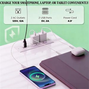 Scrivania Bianca per Computer/Gaming - Product Image 2