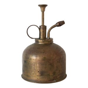 Brass Watering Can White Ceramic Body Durable Design For <b>Gardening</b> - Product Image 4