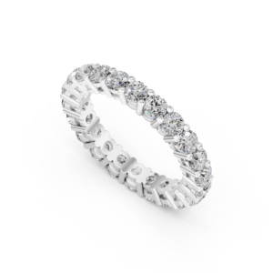 Anillo de Plata 925 con Diamante de Laboratorio para Mujer, Certificado IGI, RJC, ODM, OEM, Fabricante de Joyería Fina Ética, Venta al Por Mayor WB300911 - Product Image 1