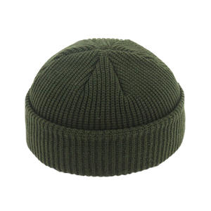OEM Factory Watch Cap <b>Beanie</b> <b>Wool</b> <b>Beanie</b> With Custom Patch Knit <b>Beanie</b> Hats For US Streetwear Brands - Product Image 3