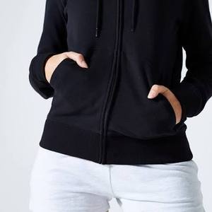 Sudadera con Capucha de Algodón para Mujer, Elegante, con Cierre, Versátil, de Manga Larga, Diseño de Pullover, Suave y Cómoda - Product Image 1