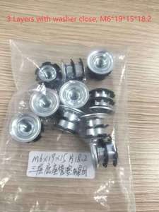 Tuerca de corona de inserción sin cabeza de acero metálico M6 para tubo redondo, precio mayorista de fábrica de Vietnam - Product Image 2