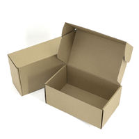 Caja de Envío Cuadrada Resistente con Asa para Cosméticos y Electrónicos
