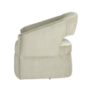 Nordic Swivel Accent <b>Chair</b> Tufted Lounge Armchair Upholstered Modern Living Room Seat - Product Image 5