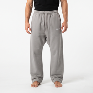 Wholesale Men Jogger Sweatpants Custom Logo <b>Straight</b> <b>Leg</b> Jogger <b>Pants</b> Casual Streetwear OEM ODM Manufacturer - Product Image 5
