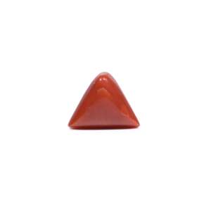 Natural Red Coral Loose Gemstone 5.85 Carat Oval Shape for Fine Jewelry - Product Image 1