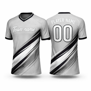 Camiseta de Fútbol Unisex 100% Poliéster, Ropa Deportiva Transpirable, para Entrenamiento Deportivo, Running, Manga Corta, Secado Rápido, Ligera - Product Image 1